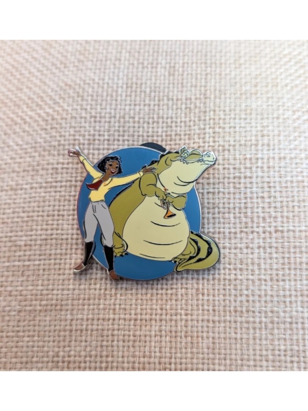 Disney Pin Tiana's Bayou Adventure 2025 Booster Pin Tiana Louis